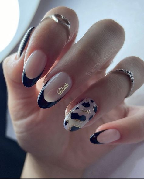 Trendy Nail Art Designs, Blush Nails, Leopard Nails, Pretty Nail Art Designs, Almond Nails Designs, Nail Art Designs Videos, Almond Nail, Glass Nails, White Nail