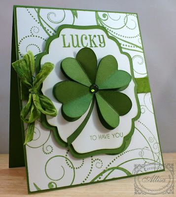 5 Ideas & Freebies for St. Patrick’s Day – Scrap Booking St Patricks Day Cards, Good Luck Cards, St Patrick's Day Crafts, Lucky To Have You, Cricut Cards, Spring Cards, St Pattys Day, Creative Cards, St Patrick’s Day