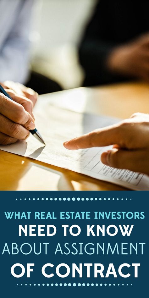 One interesting, and potentially lucrative, way to make money in real estate is by wholesaling properties. This essentially means that you find real estate deals that you don’t actually intend to buy but plan to transfer to another buyer. In order to do this, you need to use a legal principle known as assignment of contract. #realestate #essential #investors #assignment #contract #realtor #financial #finances Real Estate Terms, Stocks And Bonds, Investing In Real Estate, Real Estate Investor, Real Estate Investing, Rental Property, The Basics, For Real, Way To Make Money