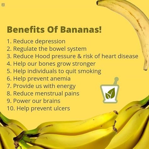 #naturalhealing hashtag on Instagram • Photos and Videos Benefits Of Eating Bananas, Banana Benefits, Fruit Health Benefits, Eating Bananas, Food Health Benefits, Healthy Cake Recipes, Fruit Benefits, Food Medicine, Menstrual Pain