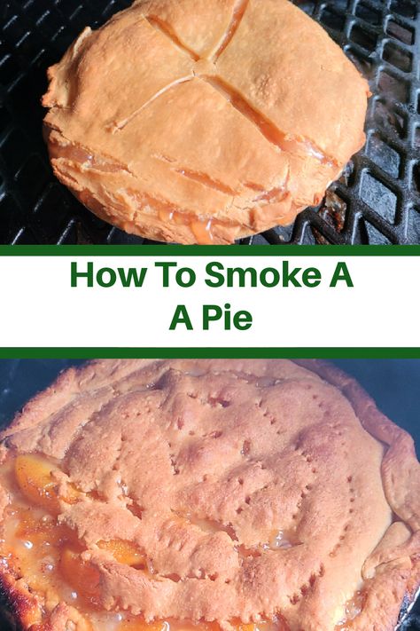 Smoked Sides, Traeger Smoker, Pellet Smoker, Pellet Smokers, Frozen Pie, Smoked Cooking, Smoker Recipes, Smoked Food Recipes, Pellet Grill