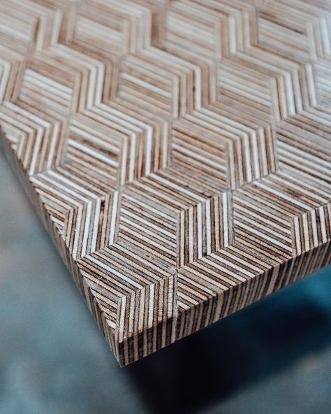 Plywood Patterns Design, Diy Plywood Art, Pattern Plywood, Patterned Plywood, Plywood Pattern, Decorative Metal Sheets, Plywood Coffee Table, Plywood Design, Plywood Projects