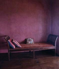 Oh my Living Colors, Purple Wall, Deco Rose, Purple Rooms, Decoration Inspiration, My New Room, 인테리어 디자인, Colorful Interiors, Color Inspiration