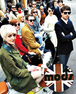 Mods 60s Mod Fashion, Youth Subcultures, Mod Scooter, Swinging London, Mod Squad, Mod Girl, Mod 60s, Teddy Boys, Swinging Sixties