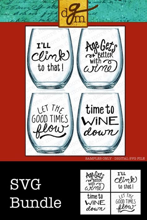 Wine Glass Quotes Funny, Photo Etching, Project Happiness, Funny Wine Glasses, Wine Glass Sayings, Glasses Ideas, Wine Glass Decals, Decal Svg, Custom Wine Glasses