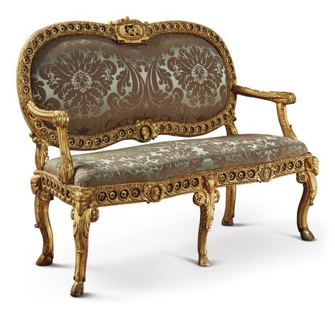 18th Century Furniture, Neoclassic Furniture, Neo Classical Furniture, Neoclassical Furniture, Louis Xvi Furniture, Classical Furniture, Castle Aesthetic, Classical Period, Unique Chair