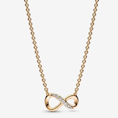 Infinity jewelry necklace