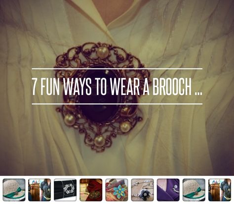 How To Wear A Pin, Styling Brooches, Ways To Wear A Brooch, How To Wear A Brooch Ideas, How To Wear A Brooch, Broach How To Wear A, How To Wear Brooches, How To Style Brooches, Scarf With Brooch How To Wear