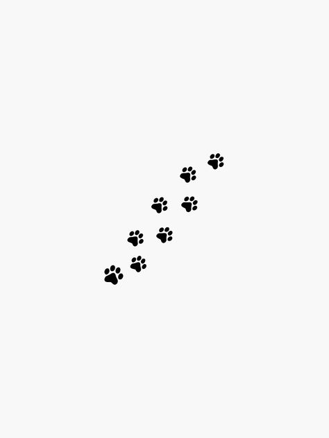 Dog Paw Prints Drawing, Cartoon Paw Print, Dog Paw Doodle, Paw Prints Drawing, Dog Paws Drawing, Cat Paws Drawing, Puppy Prints Tattoo, Paw Print Doodle, Paw Doodle