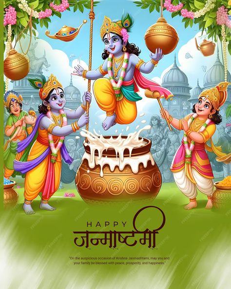 Premium PSD | Happy Krishna Janmashtami celebration Indian festival social media post banner poster Janmashtami Celebration, Happy Krishna Janmashtami, Happy Krishna, Janmashtami Wishes, Indian Festival, Krishna Janmashtami, Indian Festivals, Krishna Art, Media Post