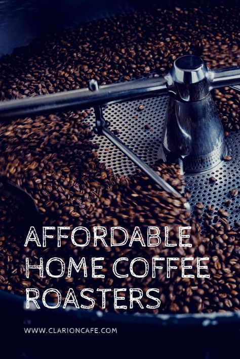 Have you always wanted to learn how to roast coffee at home? Dedicated coffee roasting machines have made this hobby simple and affordable. Click to see my recommendations for the best coffee roasters to start with. #clarioncafe #coffee Coffee Roasting Machine, Coffee Bean Roasters, Coffee Origin, Coffee Review, Coffee Facts, Coffee Truck, How To Roast, Coffee Farm, Coffee Roaster