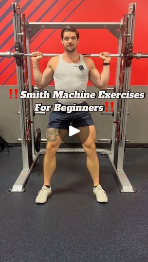 498K views · 9.7K reactions | Smith machine exercises for beginners 🔥& how to isolate certain muscle groups 💪🏼#beginnerexercise #beginnerexercises #beginnerfitnesstips #beginnerfitness #smithmachineexercises | Luke Kazlauskas | Luke Kazlauskas · Original audio Smith Machine Workouts For Women, Smith Machine Workout, Machine Exercises, Machine Workouts, Cable Machine Workout, Exercises For Beginners, Inner Thigh Workout, Cable Machine, Smith Machine