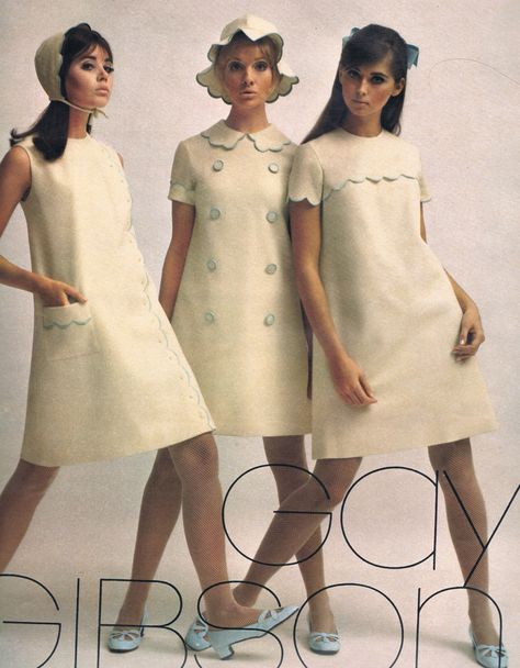 Colleen Corby, Cay Sanderson and Regine Jaffrey. Seventeen Sept 1967. Colleen Corby, 60’s Fashion, 1960’s Fashion, 1960s Dresses, 1960 Fashion, 60s 70s Fashion, 60s And 70s Fashion, Fashion 1960s, 20th Century Fashion