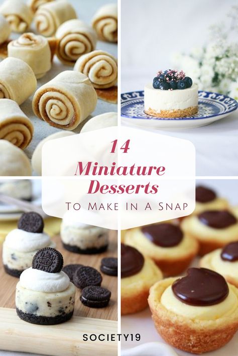 Easy Mini Desserts For A Crowd, Sweet Fingerfood Desserts Easy, Best Finger Desserts, Easy Party Sweets, Small Group Desserts, Deserts For Party Easy, Deserts Recipes For Party, New Dessert Trends 2022, Single Desserts For Party