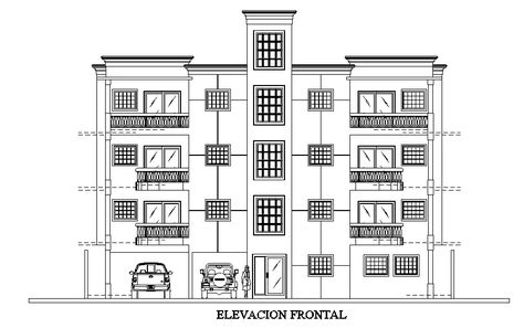 Loon Art, Villa Elevation, Narrow Houses, Commercial Building Plans, College Degrees, Apartment Plan, Classic Facade, Architecture Blueprints, Architecture Drawing Sketchbooks