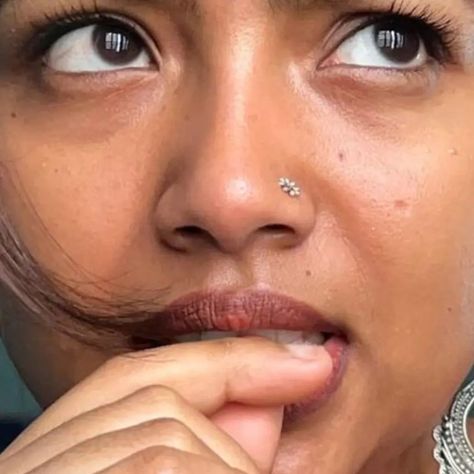 Nose Ring Indian, Nostril Piercing, Indian Nose Ring, Beautiful Dresses For Women, Desi, Beautiful Dresses, Bullet Journal, Nose Ring, Blonde