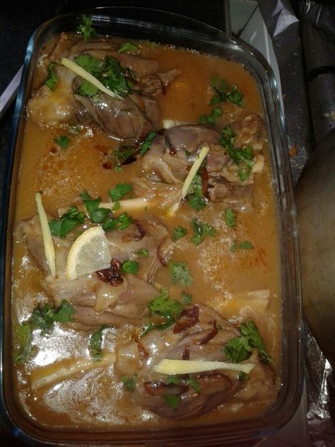 Mutton Nihari 🐐yumm.. Mutton Nihari, Pakistani Food, Meat