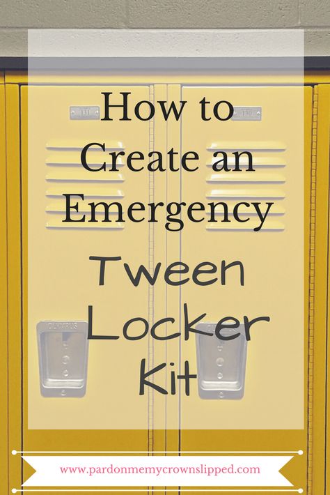 School Locker Essentials, Middle School Survival Kit, Locker Essentials, Locker Kit, Kit For School, Middle School Lockers, Middle School Survival, School Survival Kits