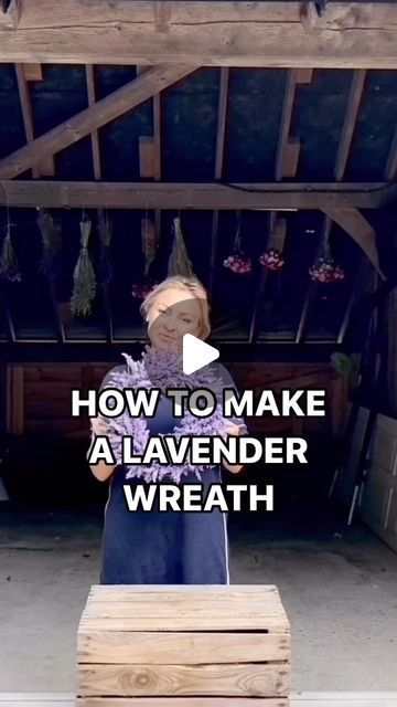 Anya Lautenbach on Instagram: "Follow: @anya_thegarden_fairy HOW TO MAKE A LAVENDER WREATH  I absolutely love making wreaths and I hope you’ll get inspired with this video.  Growing flowers brings so much joy and using them for creative projects is double happiness.  A simple pleasure on one sunny summer afternoon. 💫💜🧚🏻 . . #lavender #wreath #diy #lavenderlove #wreaths #wreathsofinstagram #lavenderwreath" How To Make A Lavender Wreath, What To Do With Lavender Flowers, Lavender Wreath Diy, Heather Wreath, Making Wreaths, Lavender Decor, Halibut Recipes, Garden Inspo, Lavender Wreath