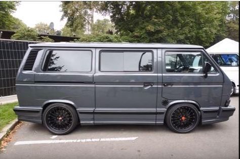 VW T3 Bus Audi 6.0 W12 Power Tuning BBS photo Vw T3 Tuning, Vw Bus T3, Vw T3 Syncro, 57 Chevy Trucks, T3 Bus, T3 Vw, Vw Vanagon, Adventure Car, Volkswagen Camper