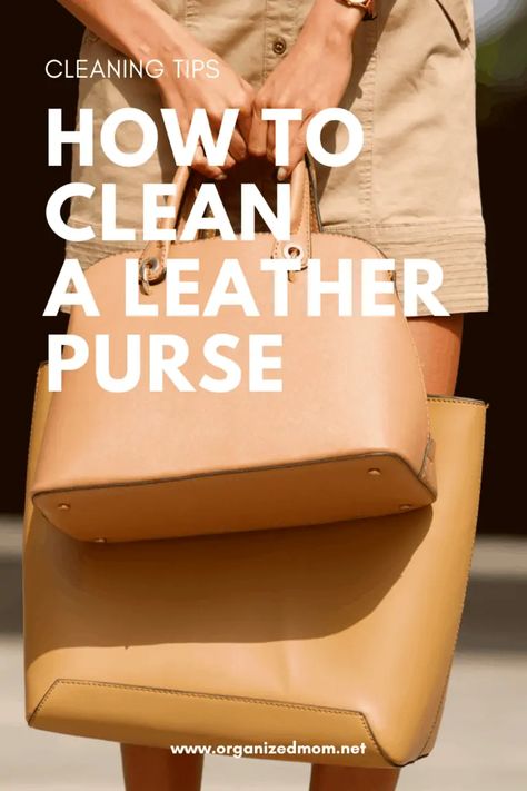 Leather Purse Cleaner Diy, Leather Cleaning Hacks, Leather Cleaner Diy Purses, How To Clean Purse Lining, How To Clean A Coach Purse At Home, Cleaning Leather Purse, How To Clean A Leather Purse, How To Clean Leather Purse, Leather Purse Cleaner