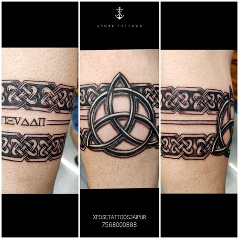 Celtic Armband Tattoo, Viking Arm Band Tattoo, Celtic Band Tattoo For Men, Viking Band Tattoo, Celtic Arm Band Tattoo, Celtic Band Tattoo, Unique Tattoos With Meaning, Armband Tattoos For Men, Flower Of Life Tattoo