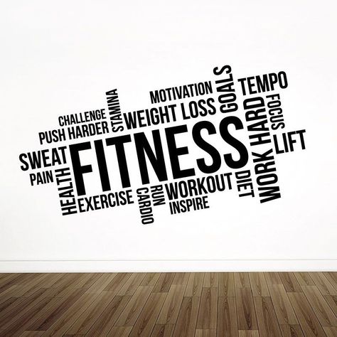 Gym Wall Quotes, Gym Wall Art, Books Review, Gym Wall, Online Books, Workout Cardio, Wall Art Sticker, Motivation Goals, Diet Motivation