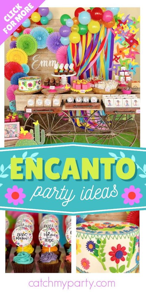 Encanto Birthday Party, Sibling Birthday Parties, Encanto Birthday, Encanto Party, Birthday Decorations Kids, 10th Birthday Parties, Birthday Party Planning, Disney Birthday, Mexican Party