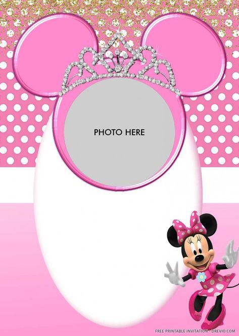 (FREE PRINTABLE) – Minnie Mouse's Pink Bandana Birthday Invitation Templates | | FREE PRINTABLE Birthday Invitation Templates Free Printable Minnie Mouse, Minnie Birthday Invitations, Minnie Mouse Printables, Minnie Invitations, Pirate Invitations, Minnie Mouse Birthday Invitations, Minnie Mouse Invitations, Pink Bandana, Minnie Mouse 1st Birthday