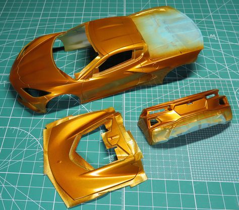 Revell 2022 Corvette Stingray Z51 Coupe Build and Review Part 5 by Jared Demes https://www.sunwardhobbies.ca/content/revell-2022-corvette-stingray-z51-coupe-build-and-review-part-6/ #sunwardhobbies #freeshipping #mississauga #toronto #canada #revell #tamiyamodels #mrhobby #mrcolor 2022 Corvette, Revell Model Kits, Tamiya Models, Vallejo Paint, Hobby Tools, Decal Paper, Model Paint, Corvette Stingray, Paint Supplies