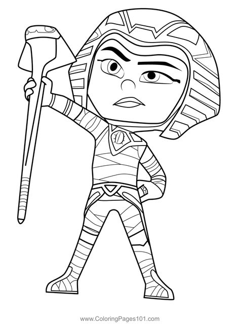 Pharaoh Boy PJ Mask Coloring Page Pj Masks Coloring, Mask Coloring Page, Pj Masks Coloring Pages, Coloring Pages Nature, Stitch Movie, German Shepherd Pictures, Penguin Coloring Pages, Penguin Coloring, Spiderman Coloring