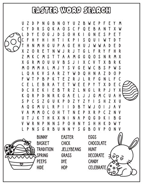 easter worksheets word search printable Easter Activity Pages Free Printables, Easter Activity Pages For Kids, Easter Work Sheets Free Printables, Easter Activities For Kids Printable, Easter Pages Printable, Free Printable Easter Activities, April Kids Activities, Easy Easter Activities For Kids, Easter English Worksheet