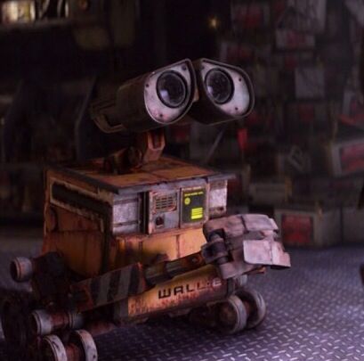 Wall-E : this movie made me cry....those eyes, and the loneliness! Wall-e Aesthetic, Wall E Pfp, Hear Ne Out Cake, Wall E Aesthetic, Wall E Y Eva, Wall E Art, Walle Y Eva, Wall E Movie, Wall E And Eve