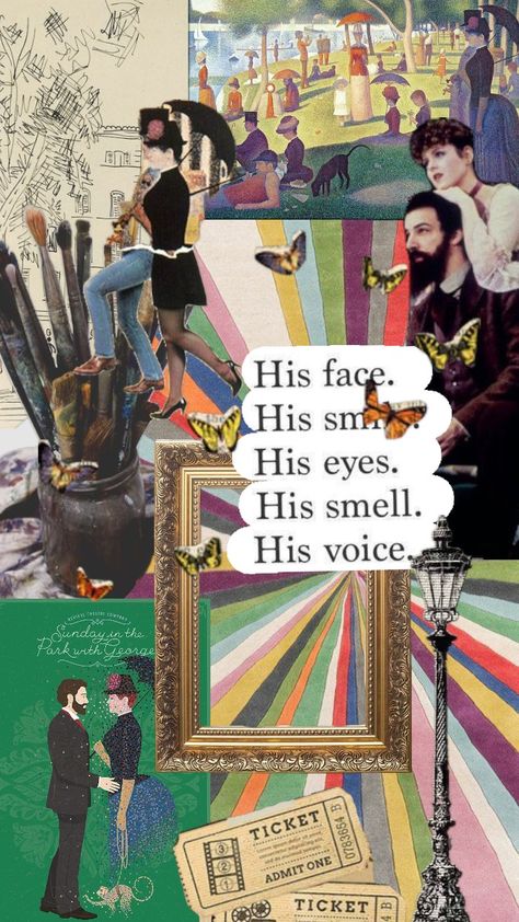 (lazy) Sunday In The Park With George shuffle #sundayintheparkwithgeorge #sondheim Sunday In The Park With George, Admit One Ticket, Lazy Sunday, Admit One, Musical Theatre, His Eyes, Fall Vibes