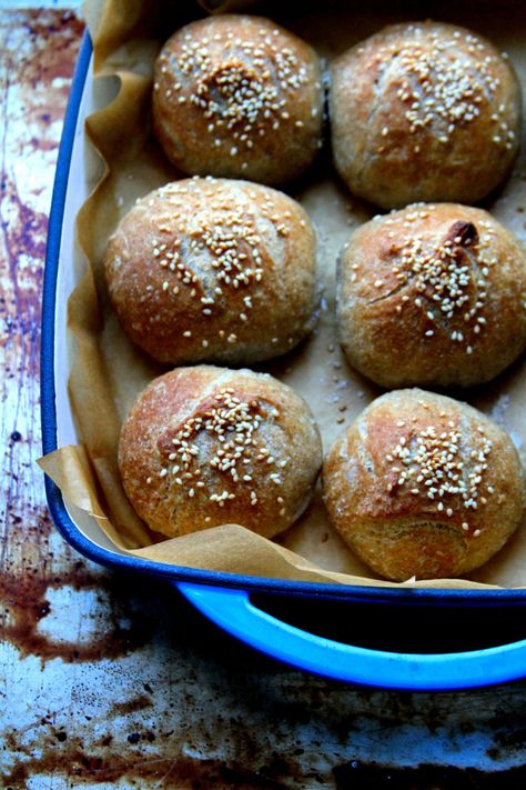 Honey Rye Crusty Sandwich Rolls – A Cup of Sugar … A Pinch of Salt Rye Bread Rolls, Rye Buns Recipe, Rye Rolls Recipe, Rye Rolls, Bun Recipes, Water Room, Dough Whisk, Sandwich Rolls, Baking Challenge