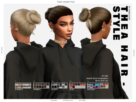 Sims 4 Cc Women Accessories, Sims 4 Cc Slicked Back Hair, Sims 4 Slick Back Hair, Sims 4 Cc Slick Back Hair, Sims 4 Slicked Back Hair Cc, Sims 4 Cc Bun, Ragnar Hair, Leah Lillith, Alpha Cc