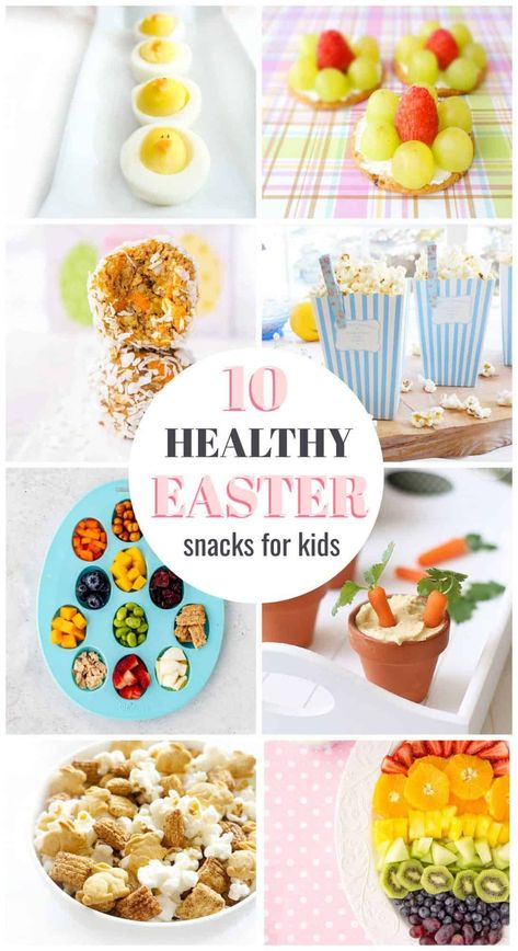 Make Easter more enjoyable for you and your kids. These snack ideas are easy to make and are absolutely healthy. Click to read more. Easter Kids Snacks, Healthy Easter Snacks, Healthy Easter Treats, Easter Fun Food, Healthy School Snacks, Healthy Homemade Snacks, Healthy Easter, Easter Snacks, Snacks For Kids