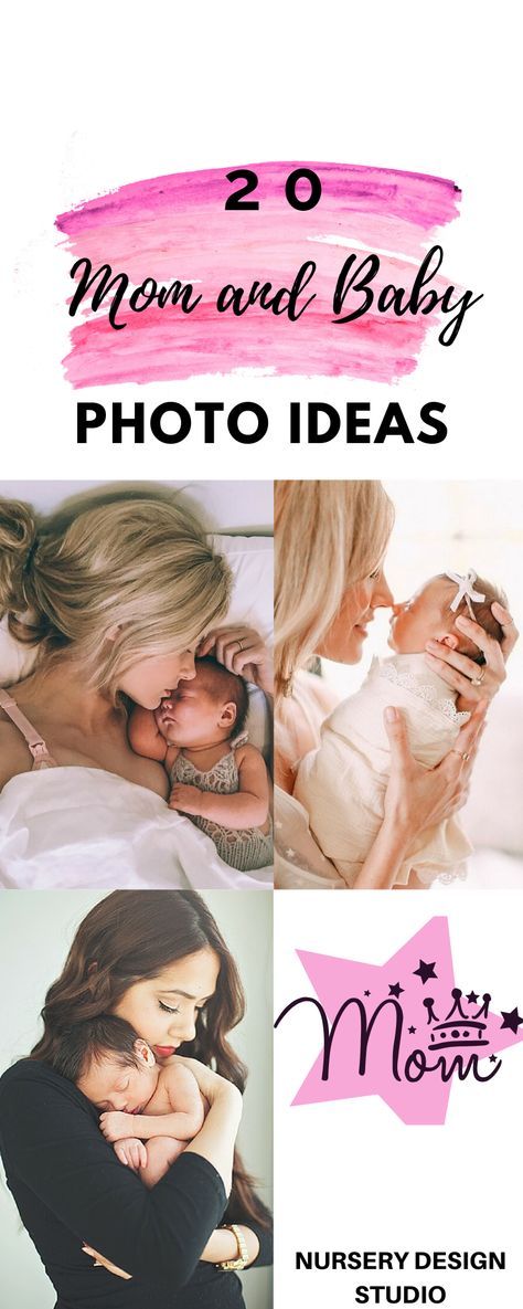 We are sharing 20 breathtaking mom and baby photo ideas. These photos epitomizes the love between moms and their babies. Newborn Photo Shoot Ideas With Mom, 3 Month Photo Ideas, Pictures To Take With Your Newborn, Mommy Newborn Pictures, Newborn Mom Photos, Mom And Newborn Poses, Mom Newborn Pictures, Mothers Day Baby Photoshoot, Baby Mother Photography