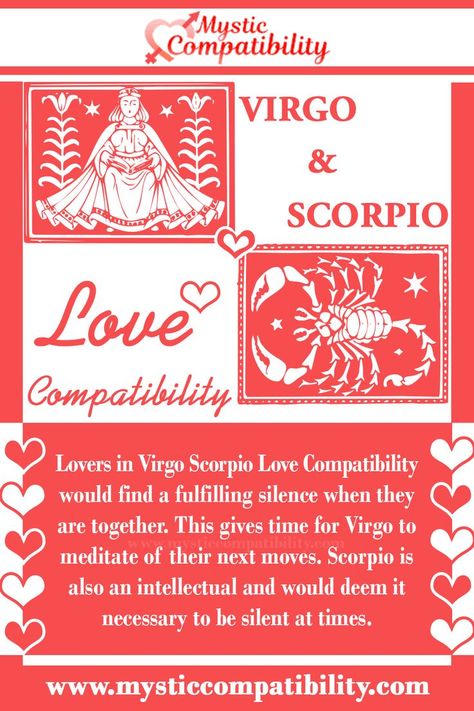 Virgo Scorpio Relationship Compatibility Virgo Scorpio Compatibility, Virgo And Capricorn Compatibility, Scorpio Characteristics, Astrology Signs Scorpio, Virgo Relationships, Virgo Compatibility, Scorpio Relationships, Scorpio Compatibility, Horoscope Virgo