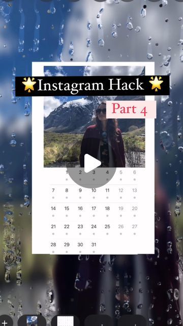 Instagram Hack: Create a Stunning Calendar Story Reel! 📅 How To Create Ig Stories, Creative Calendar, Instagram Hacks, Calendar App, Month Stickers, Hello October, Take A Screenshot, Photo Calendar, Text Box