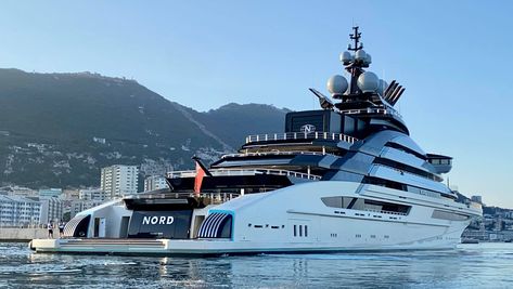 SuperYachtFan Yacht Nord • Lurssen • 2020 • Location Location of the yacht Nord Yacht Nord • Lurssen • 2020 • Location Peter Investigative Journalism, Super Yachts, Luxury Yachts, People Around The World, Sydney Opera House, Around The Worlds, Google Search, Social Media, Building