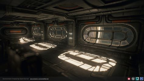 Interior Spaceship, Ue4 Environment, Spaceship Aesthetic, Futuristic Interiors, Space Station Interior, Scifi Ships, Spaceship Model, Space Environment, Scifi Interior