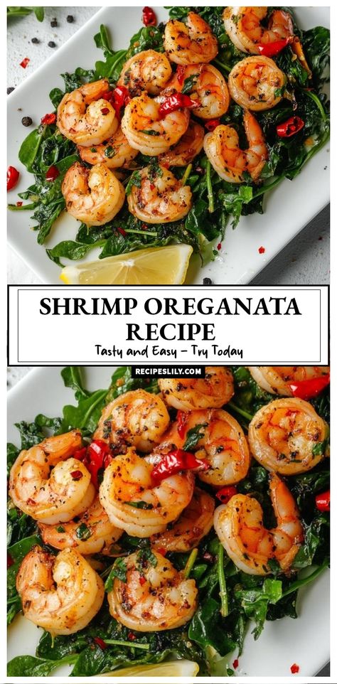 I'm excited to share my Shrimp Oreganata recipe with you! This dish is not only delicious but also quick and easy to prepare. The tender shrimp are perfectly seasoned and nestled on a bed of fresh greens, making it a healthy and satisfying meal. The kick of spices and the hint of lemon elevate this dish to a whole new level. Trust me, you’ll want to try it today! Shrimp And Broccolini, Shrimp Recipes Gluten Free Dairy Free, Heart Healthy Shrimp Recipes, Prawn Recipes Healthy, Healthy Shrimp Dinner, Shrimp Oreganata Recipe, Shrimp Oreganata, Oreganata Recipe, Shrimp Zucchini Recipes