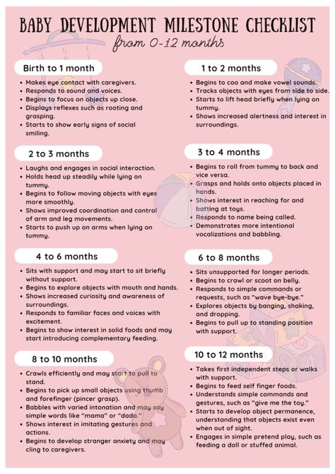 Discover the ultimate baby development milestone checklist!  From first smiles to first steps, this checklist covers it all. Stay informed about key milestones and developmental stages to support your little one's journey. Perfect for new parents and caregivers, this resource provides peace of mind and essential insights. Click to learn more and give your baby the best start in life! 5 Month Developmental Milestones, Newborn Development Milestones, 2-3 Month Old Milestones, 3 Months Milestones For Baby, Newborn Helpful Tips, Newborn Milestones Weekly, Newborn Stages Of Development, 12 Month Old Milestones 1 Year, First Year Milestones Baby