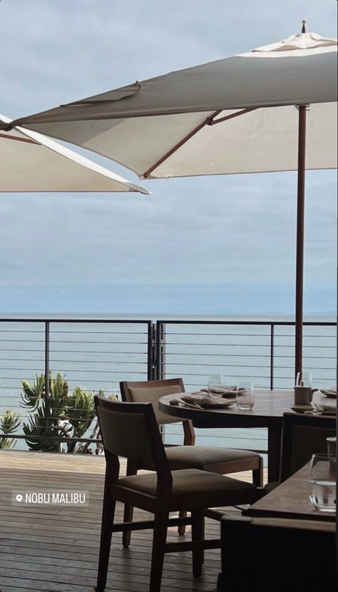 #restaurant #lunch #nobu #malibu #inspo #aesthetic #ocean Malibu Aesthetic Wallpaper, Nobu California, Nobu Malibu Outfit, Nobu Malibu Aesthetic, Malibu Aesthetics, Nobu Aesthetic, Malibu Outfit, Malibu Aesthetic, Nobu Restaurant