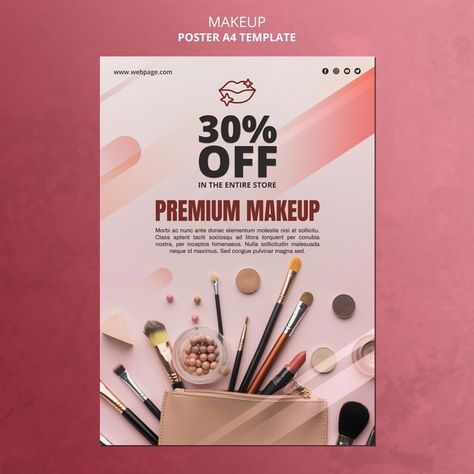 Makeup special offer poster template | Free Psd #Freepik #freepsd #poster #sale #template #beauty Sales Template Design, Makeup Poster Design, Beauty Parlour Offer Poster, Special Offer Poster, Sale Poster Design, Offer Poster, Salon Concepts, Tool Poster, Makeup Poster