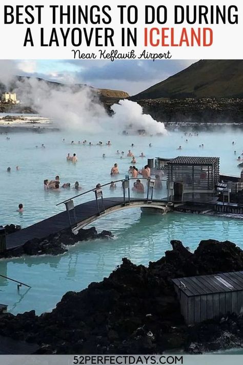 Best Things to do During a layover in Iceland: Hidden Gems Near Keflavik Airport including the Blue Lagoon and more. Iceland Hidden Gems, Keflavik Iceland, Backpacking Routes, Seljalandsfoss Waterfall, Perfect Days, The Blue Lagoon, European Destinations, Europe Travel Guide, Global Travel