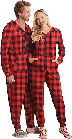 Onesie For Couples, Matching Onesies For Couples, Couples Onesies, Christmas Jumpsuit, Reindeer Onesie, Matching Onesies, Adult Onesie Pajamas, Cute Family Photos, Christmas Onesie