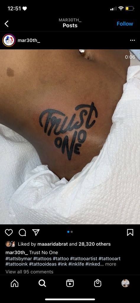 Trust No One Finger Tattoo, Rod Wave Tattoo Ideas, Female Neck Tattoo, Trust No One Tattoo, Love Finger Tattoo, Good First Tattoos, Hand Tatts, Cute Finger Tattoos, Stencil Outline