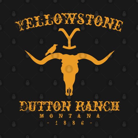 Check out this awesome 'Yellowstone' design on @TeePublic! Yellowstone Design, Cole Houser, Yellowstone Logo, Yellowstone Merchandise, Vintage Yellowstone, Yellowstone T Shirts, Combat Art, Scroll Pattern, Shirts Design